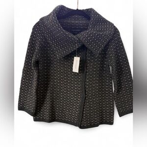 BANANA REPUBLIC wool, cashmere, and alpaca blend shawl collar sweater cardigan